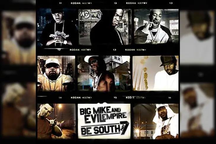 Be South 7 album cover featuring Big Mike & Evil Empire southern hip-hop playlist