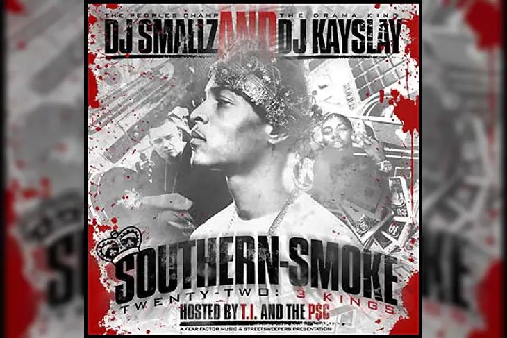 Southern Smoke 22 mixtape cover art by DJ Smallz & DJ Kay Slay