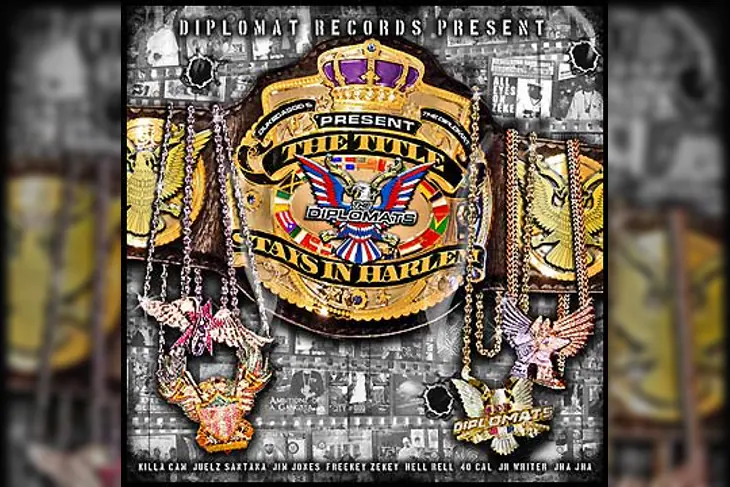 Pochette de l'album The Title Stays in Harlem avec Duke Da God & The Diplomats