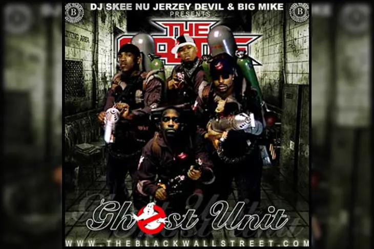 Portada de la playlist de hip hop Game Ghost Unit con The Game y colaboradores