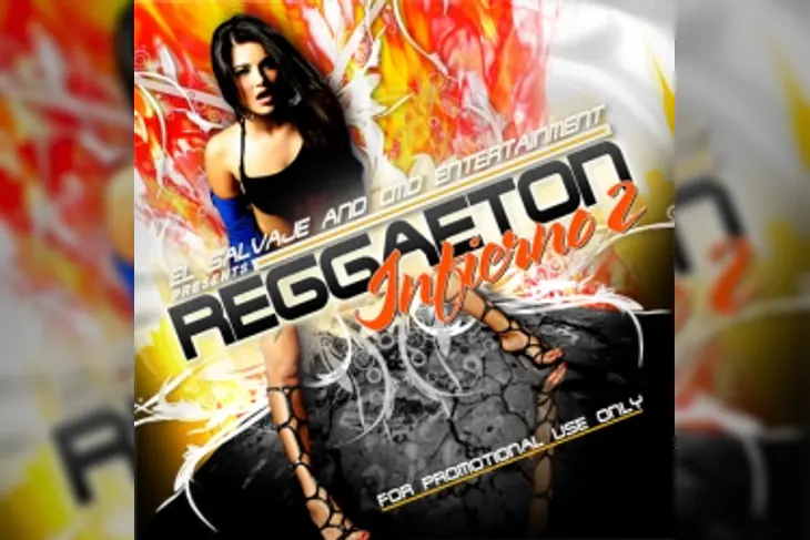 Portada de la lista El Salvaje Reggaeton Infierno 2 hottest con tema musical ardiente