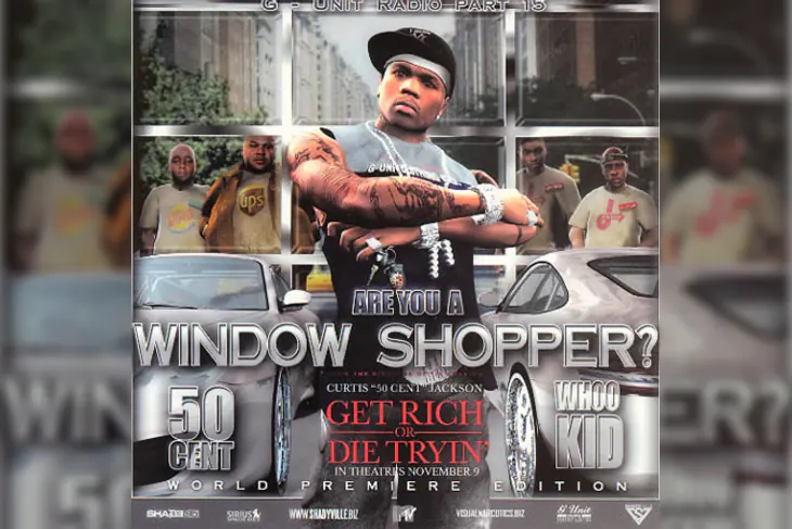 G-Unit Radio 15 Are You A Window Shopper mixtape cover art
